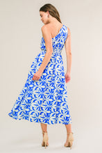 Load image into Gallery viewer, FEEL THE BEAT WOVEN MIDI DRESS
