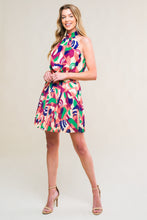Load image into Gallery viewer, SWEETLY ELEVATED WOVEN MINI DRESS