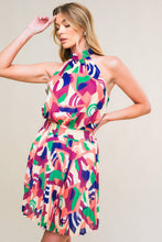 Load image into Gallery viewer, SWEETLY ELEVATED WOVEN MINI DRESS