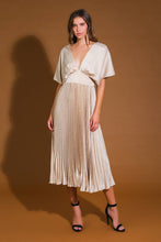 Load image into Gallery viewer, COWGIRL REPEAT SATIN MIDI DRESS