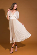 Load image into Gallery viewer, COWGIRL REPEAT SATIN MIDI DRESS
