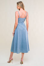Load image into Gallery viewer, GORGEOUS ADORNMENT DENIM MINI DRESS