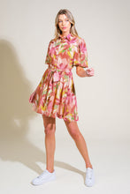 Load image into Gallery viewer, WHIMSICAL WAVES WOVEN MINI DRESS