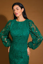 Load image into Gallery viewer, WHISPERED COMFORT WOVEN LACE MINI DRESS