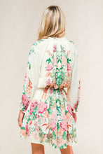 Load image into Gallery viewer, HAPPIEST HERE WOVEN MINI DRESS