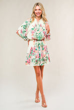 Load image into Gallery viewer, HAPPIEST HERE WOVEN MINI DRESS