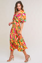 Load image into Gallery viewer, IRRESISTIBLE FUN WOVEN MIDI DRESS
