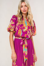 Load image into Gallery viewer, ENCHANTED TO MEET WOVEN MIDI DRESS