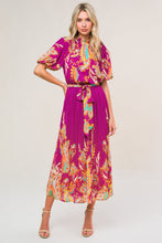 Load image into Gallery viewer, ENCHANTED TO MEET WOVEN MIDI DRESS