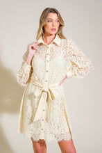 Load image into Gallery viewer, ADORE YOU LACE MINI DRESS