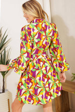 Load image into Gallery viewer, WORLD IS YOUR OYSTER WOVEN MINI DRESS