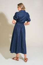Load image into Gallery viewer, GET THE LOOK DENIM MIDI DRESS