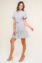 Load image into Gallery viewer, ADORABLE PRESENCE WOVEN MINI DRESS