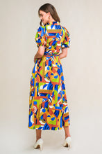 Load image into Gallery viewer, SATURDAY FEELINGS WOVEN MIDI DRESS