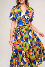 Load image into Gallery viewer, SATURDAY FEELINGS WOVEN MIDI DRESS