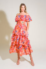 Load image into Gallery viewer, STROLL THE AVENUES WOVEN MIDI DRESS