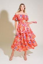 Load image into Gallery viewer, STROLL THE AVENUES WOVEN MIDI DRESS