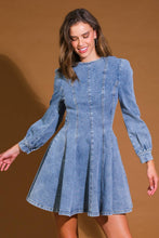 Load image into Gallery viewer, YOUR SWEETIE DENIM MINI DRESS