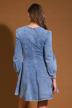 Load image into Gallery viewer, YOUR SWEETIE DENIM MINI DRESS