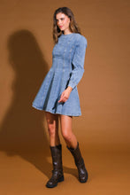 Load image into Gallery viewer, YOUR SWEETIE DENIM MINI DRESS