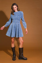 Load image into Gallery viewer, YOUR SWEETIE DENIM MINI DRESS