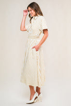 Load image into Gallery viewer, PETAL POWER WOVEN MIDI DRESS