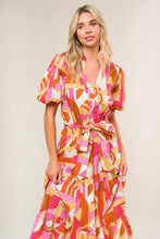 Load image into Gallery viewer, HARBOR POINT WOVEN MIDI DRESS