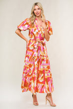 Load image into Gallery viewer, HARBOR POINT WOVEN MIDI DRESS
