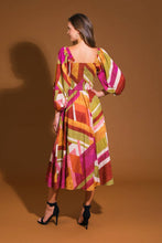 Load image into Gallery viewer, FLORAL CASCADE WOVEN MINI DRESS