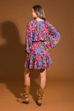 Load image into Gallery viewer, FLORAL BLISS WOVEN MINI DRESS
