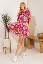 Load image into Gallery viewer, CONCEPTUALLY CHIC WOVEN MINI DRESS