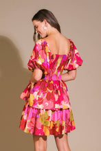 Load image into Gallery viewer, WHIMSICAL BEAUTY WOVEN MINI DRESS
