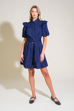 Load image into Gallery viewer, IRIDESCENT DREAM WOVEN MINI DRESS