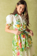 Load image into Gallery viewer, MUCH TO DO WOVEN MIDI DRESS