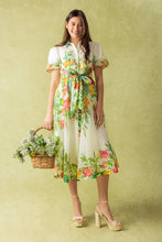 Load image into Gallery viewer, MUCH TO DO WOVEN MIDI DRESS