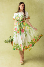 Load image into Gallery viewer, MUCH TO DO WOVEN MIDI DRESS