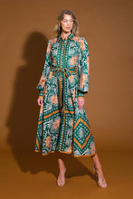 Load image into Gallery viewer, LOVE ESPRESSO WOVEN MIDI DRESS