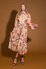 Load image into Gallery viewer, LOVE ESPRESSO WOVEN MIDI DRESS