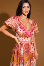Load image into Gallery viewer, FOR GOOD WOVEN MIDI DRESS