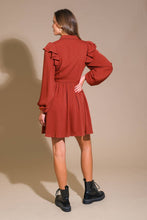 Load image into Gallery viewer, CALL IT LOVE WOVEN MINI DRESS