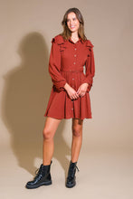 Load image into Gallery viewer, CALL IT LOVE WOVEN MINI DRESS