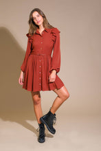 Load image into Gallery viewer, CALL IT LOVE WOVEN MINI DRESS
