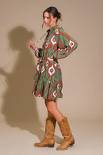 Load image into Gallery viewer, WORD ON THE STREET WOVEN MINI DRESS