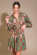 Load image into Gallery viewer, WORD ON THE STREET WOVEN MINI DRESS