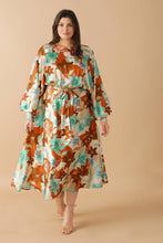 Load image into Gallery viewer, MYSTIC TWILIGHT WOVEN MIDI DRESS