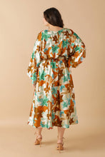 Load image into Gallery viewer, MYSTIC TWILIGHT WOVEN MIDI DRESS