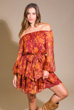 Load image into Gallery viewer, PETAL MIST WOVEN MINI DRESS
