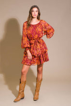 Load image into Gallery viewer, PETAL MIST WOVEN MINI DRESS