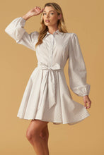 Load image into Gallery viewer, BEAUTY & STYLE WOVEN MINI DRESS