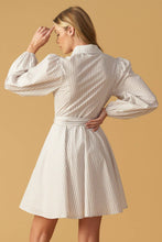 Load image into Gallery viewer, BEAUTY & STYLE WOVEN MINI DRESS